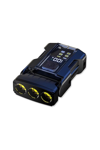 Taşınabilir Mini Anahtarlık Işık Led Yüksek Parlaklık El Feneri Siyah