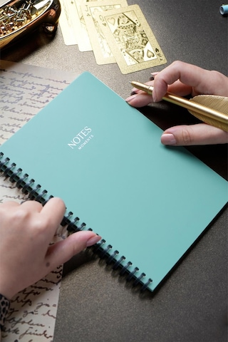 Sylcon Sp.defter. Pp 80 Gr. Ivory, A5 . Yap.çizgili .yeşil Yeşil