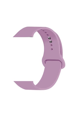Watch Kordon 2 3 4 5 Seri 42-44 Mm Silikon Kordon Kayış-mor