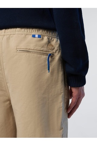 North Sails Resolute Regular Fit Esnek Belli Erkek Şort-33508 Bej