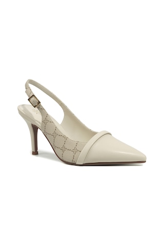 Nine West Raen 6fx Bej Kadın Topuklu Ayakkabı 000000000102052581 Bej