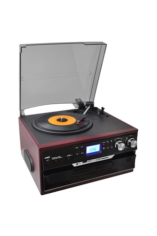 Nostaljik Pikap Cd Çalar Bluetoothlu Kumandalı Radyo Mp3 Usb 33-45-78 Lik Plakla 1 Adet