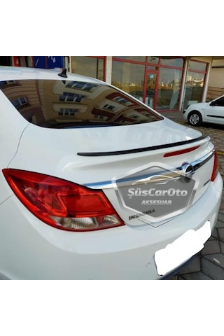 ŞüsCarOto Opel İnsignia A 08-17 Bagaj Üstü Spoiler Bagaj Çıtası Piano Black Parlak Siyah