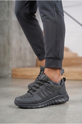 Vojo Aspendos Ultra Hafif Taban Erkek Sneaker Spor Ayakkabı 267800001903 6 Gri
