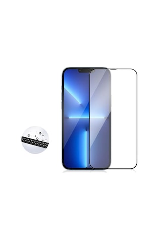 Vendas Apple Uyumlu iPhone 13 Pro Full Glass Anti-Dust Ahize Korumalı Cam Ekran Koruyucu+ Kamera Lens Koruyucu