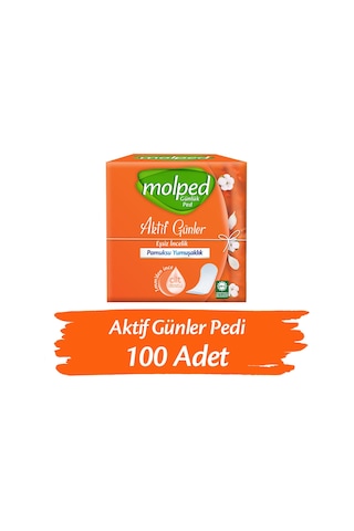 Molped Aktif Günler Günlük Ped 100 Adet