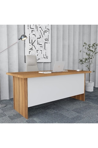 Oliver 5'li Ofis Takımı  Model 4 Çam Beyaz