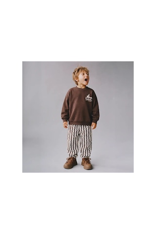 Poala Kids Bonila Sweatshirt Kahverengi