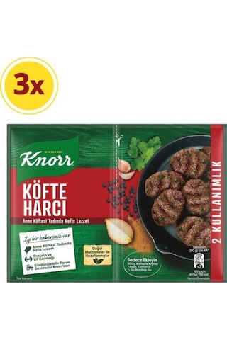 Knorr Köfte Harcı 3 x 82 G