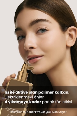 Matsu Silk Glaze Anti-Frizz Sprey 200 ml | Isı ile Aktif Koruma & Cam Parlaklığı
