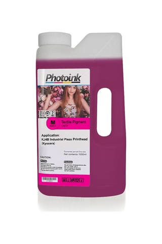Kyocera Kafa Uyumlu 1000 Ml Kırmızı Magenta Tekstil Mürekkep T - Ktp