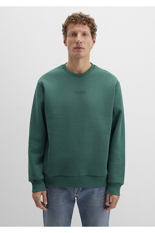 Mavi - Mavi Jeans Detaylı Yeşil Sweatshirt 0s10586-71874 Yeşil