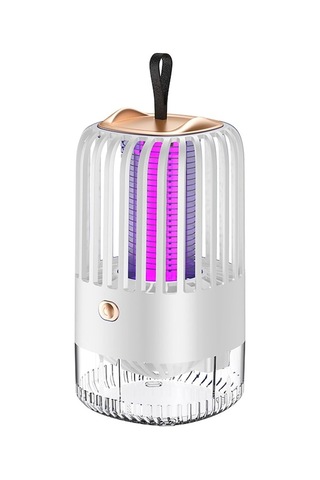 Fortunelane Ev İçi Mosquito Killer: 360 Işık & Turbo Emme & Güçlü Öldürme, Görünür Depo, Beyaz