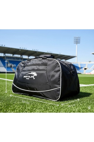 Newfull Sport Anatolia Pars Astarlı Seyahat Ve Spor Çantası-orta Siyah