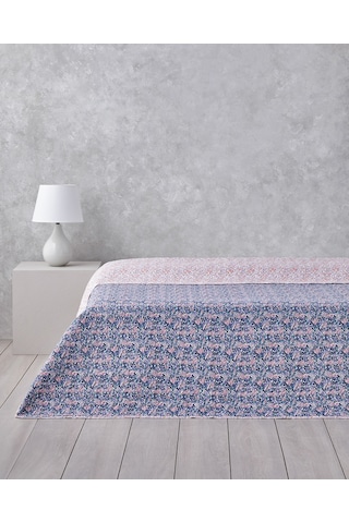 English Home Floral Cascade King Size Çok Amaçlı Örtü 240x220 Cm Pembe Pembe