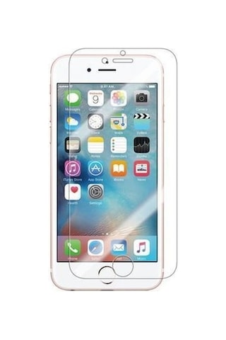 NANO Teknoloji Apple Uyumlu iPhone 6 Plus Siyah Kırılmaz Cam Ekran Koruyucu