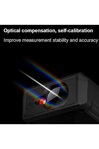 Tongxida Inkersi Lazer Telemetre Dijital Mezura 40m/70m/120m Yüksek Hassasiyetli Ke50 50m Model