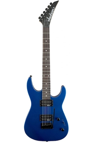 Jackson Js11 Dinky 2-point Tremolo Amaranth Klavye Metallic Blue