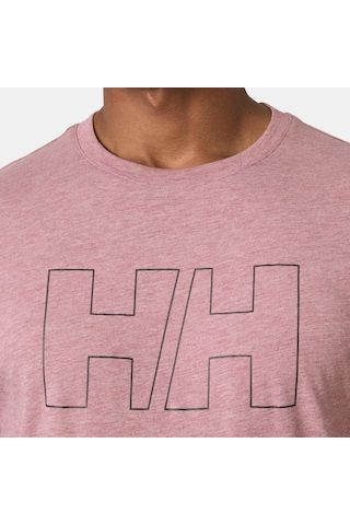 Helly Hansen Hh Tech Logo T-shırt Hha.63165-664 Pembe