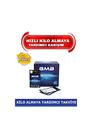 Bmb Kilo Almaya Yardımcı Gıda Takviyesi 1 Kutu 44 Paket