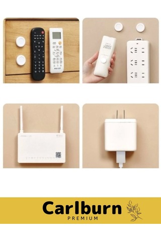 Özel Üretim Sağlam Dayanıklı Güçlü Yapışkan Mıknatıslı Çok Amaçlı Kumanda Telefon Tutucu 2 Adet