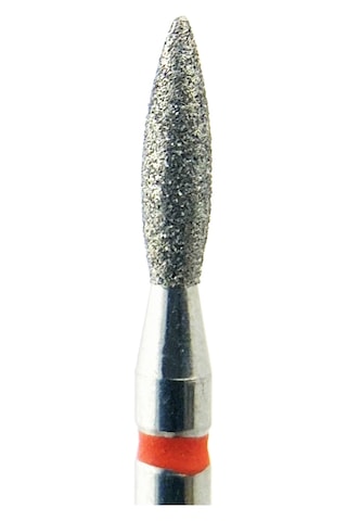 Kmiz Elmas Manikür Törpü Ucu 8mm Sivri Ateş Model Kırmızı 0.21 113768