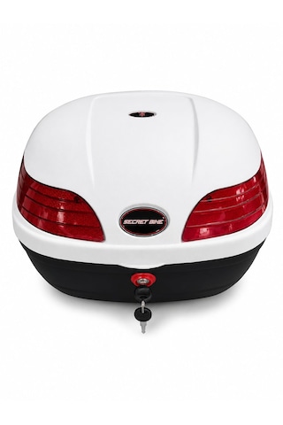 32 Litre Universal Motosiklet Çantası Beyaz