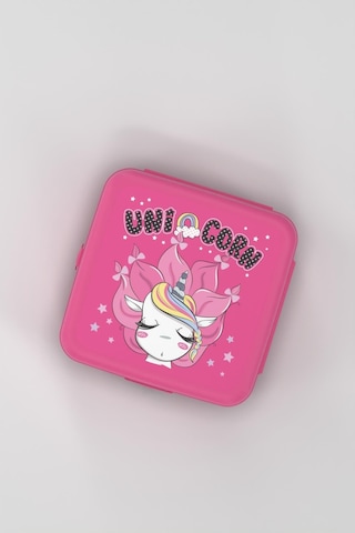 Renga Leya Unicorn Desenli Pp Çocuk Beslenme Kabı 412003 Pembe Pembe