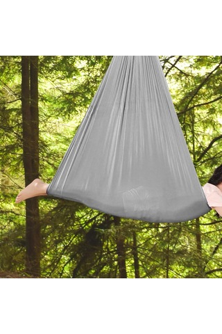 Suntek Çocuk Salıncak Hamak Balkon Için Anti Tip Sandalye Gümüş