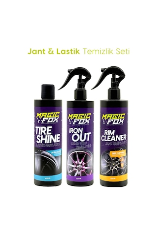 Jant Lastik Temizlik & Bakım Seti