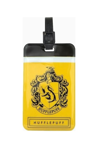 Cinereplicas Harry Potter Hufflepuff Pasaport Kılıfı Ve Valiz Etiketi Seti Kartlık Cüzdan Sarı