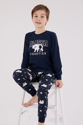Rolypoly Erkek Çocuk Lacivert Pijama Takımı Rp3718-c-v1