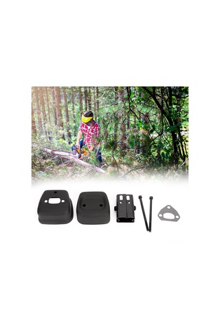 Ximistore9 Husqvarna 137/141/142/36/41 İçin Dayanıklı Metal Gövdeli Motor Susturucu - Yüksek Kaliteli Değiştirme Parçası