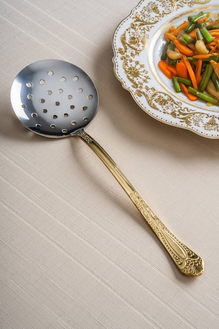 Acar Karat Star Gold Servis Kevgiri - 31 Cm Gold/silver