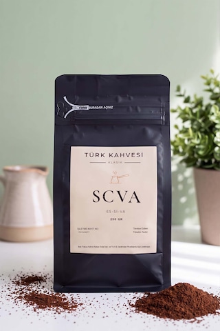 Scva Taze Kavrulmuş Klasik Türk Kahvesi 250 Gr Diğer