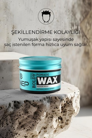 Sinep Pro-care Premium Seri Boldy Matte Pomade Wax 100 Ml