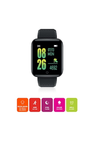 Polosmart PBS153 Akıllı Saat (Distribütör Garantili)
