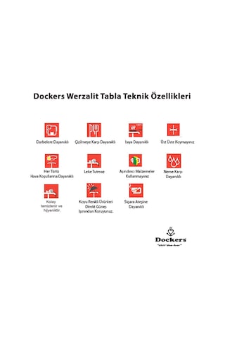 Buket Werzalit Kare Esb Mutfak Masası 80x80 - Santranç Desen