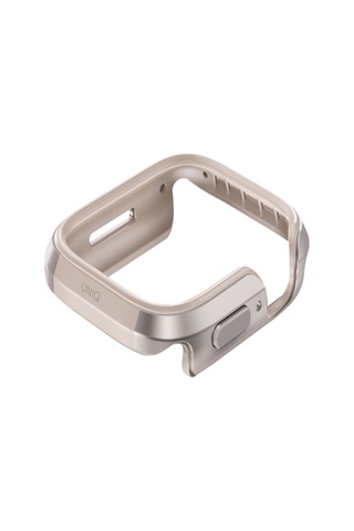 Apple Uyumlu  Watch 45mm Kasa Koruyucu Metalik Görünüm Valencia Serisi Camlı Kasa