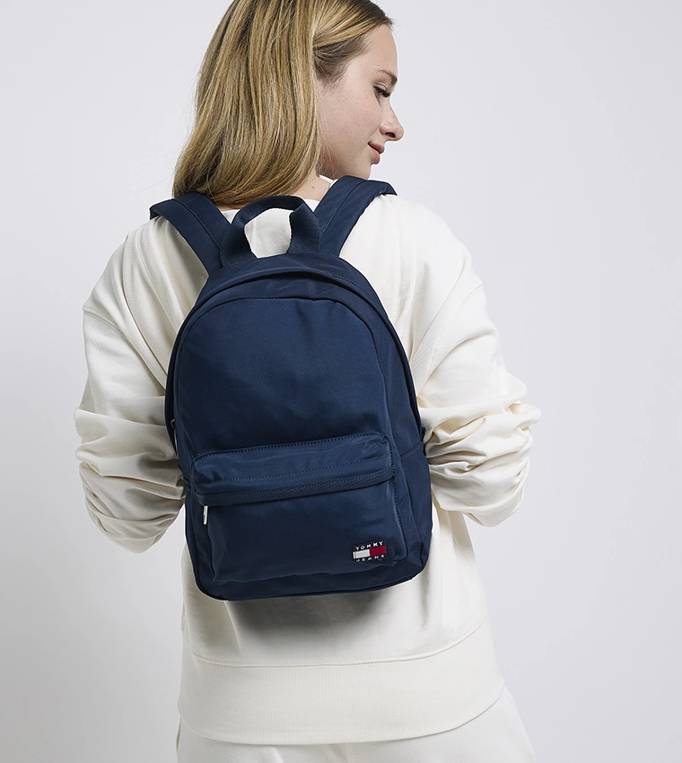 Tommy Hilfiger Kadın Günlük Sırt Çanta Aw0aw16963c1g mavi