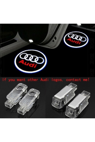 Tiger Marketing Audi A4 Kapı Altı Hayalet Logo Lazer Led 2014-2019