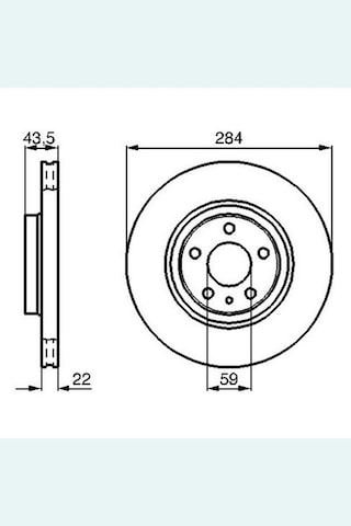 0986478521 Ön Fren Disk Takımı Doblo 10- - Egea 15- -500l 1.3d 1.6 2.0 Havalı 5 Bijon