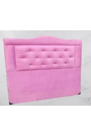 Bengi Ticaret Dk El Yapımı Tay Tüyü Kumaş Tek Kişilik Başlık Pembe 90