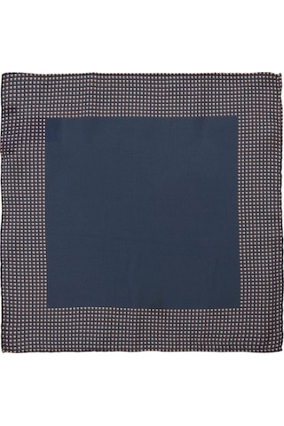 AC&Co / Altınyıldız Classics Altınyıldız Classics Erkek Lacivert Desenli Lacivert Klasik Mendil 4A2922200036Lacstn Lacivert
