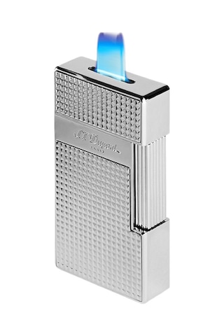S.t. Dupont Big D Diamond-point Silver Çakmak 25010 Gümüş