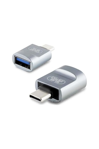 Subzero Type-C Dönüştürcü, Type-C USB Otg Çevirici USB 3.0 Hızlı Transfer | Metal
