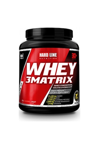 Hardline Nutrition Whey 3 Matrix Protein Tozu Muzlu 908 Gr
