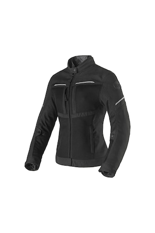 Clover Netstyle-3 Wp Korumalı Kadın Motosiklet Montu Siyah