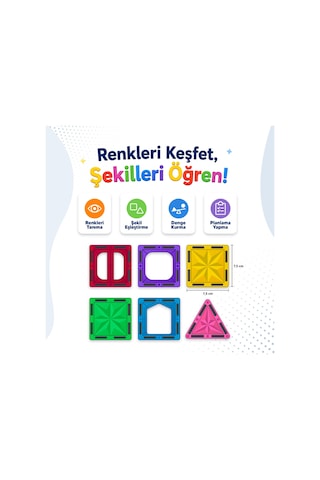 Huggy Manyetik Puzzle 104 Parça + 2 Araba