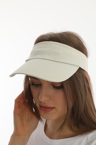 Uv Koruyuculu Unisex Siperlikli Bej Şapka Bej